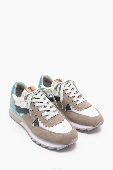 Bimba Y Lola Technischer Sneaker Fußwewar Taupe T04ZZ560
