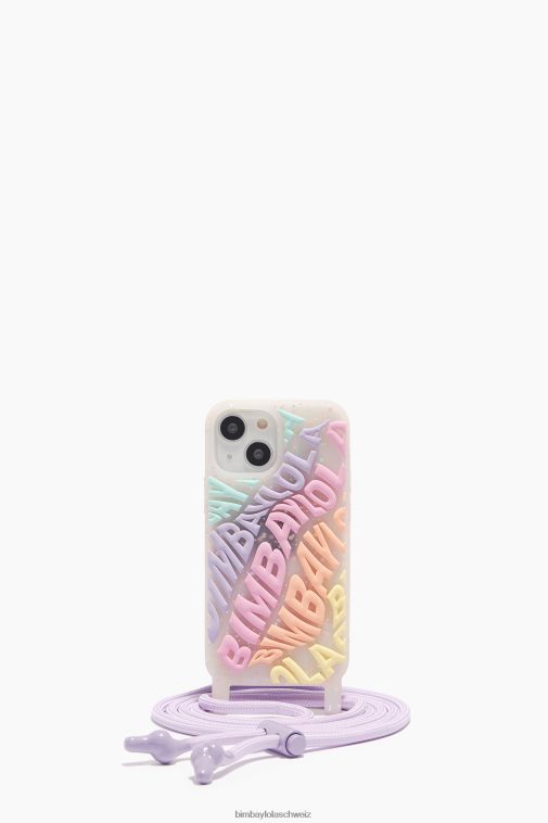 Bimba Y Lola Transparente iPhone 13 Mini-Hülle mit Logo mehrfarbig Zubehör T04ZZ902
