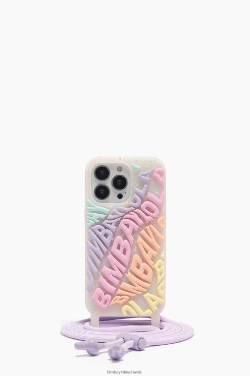 Bimba Y Lola Transparente iPhone 13 Pro-Hülle mit Logo mehrfarbig Zubehör T04ZZ901