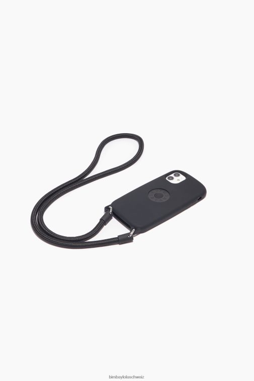 Bimba Y Lola iPhone 11-Logo-Hülle Schwarz Zubehör T04ZZ914