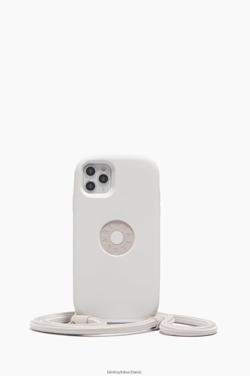 Bimba Y Lola iPhone 11 Pro Max-Logo-Hülle Taupe Zubehör T04ZZ915