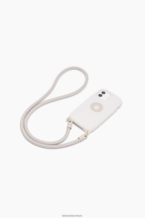 Bimba Y Lola iPhone 12 Pro-Hülle mit Logo Taupe Zubehör T04ZZ917