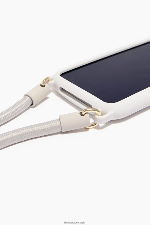 Bimba Y Lola iPhone 12 Pro Max-Logo-Hülle Taupe Zubehör T04ZZ919