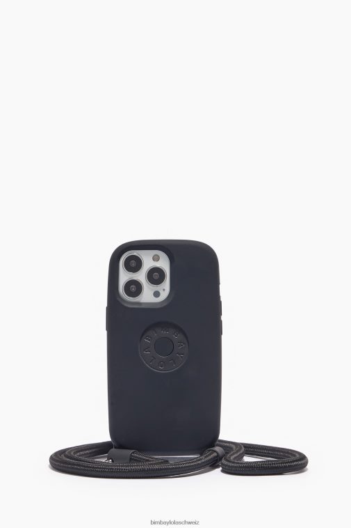 Bimba Y Lola iPhone 13 Pro-Hülle mit Logo Schwarz Zubehör T04ZZ922