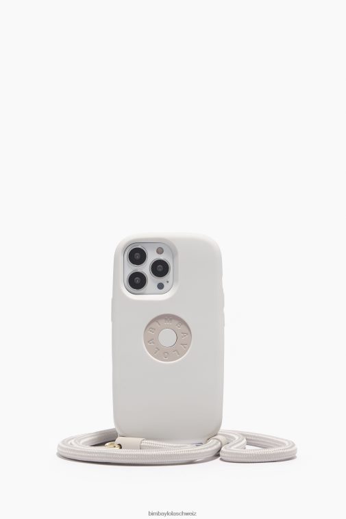 Bimba Y Lola iPhone 13 Pro-Hülle mit Logo Taupe Zubehör T04ZZ927