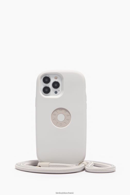 Bimba Y Lola iPhone 13 Pro Max-Logo-Hülle Schwarz Zubehör T04ZZ923