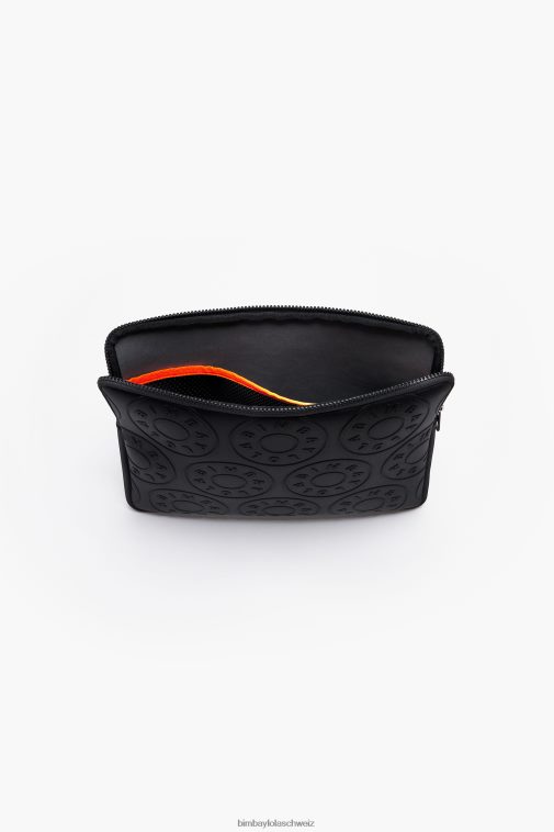 Bimba Y Lola Laptophülle mit Logo 13,5 Zoll Schwarz Zubehör T04ZZ934
