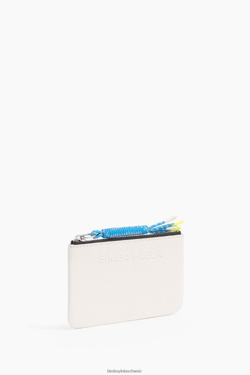 Bimba Y Lola Geldbörse aus Leder Weiss Zubehör T04ZZ995