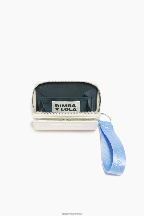 Bimba Y Lola Leder Geldbörse Weiss Zubehör T04ZZ1046
