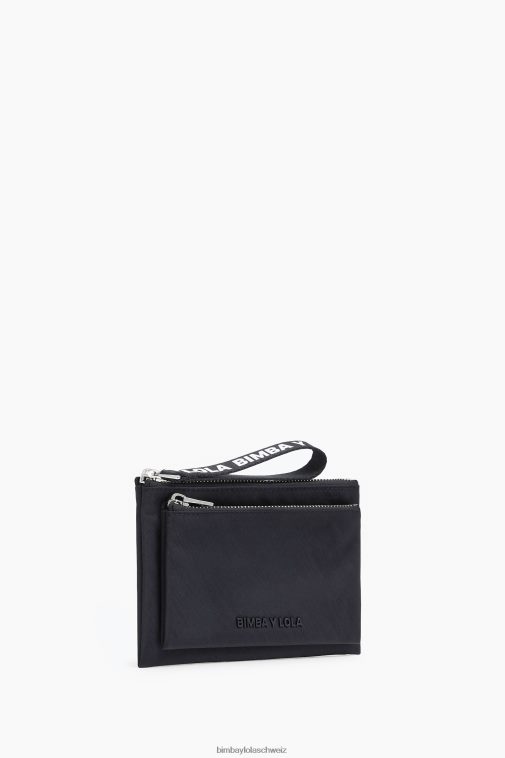 Bimba Y Lola Nylon-Geldbörse Schwarz Zubehör T04ZZ1018