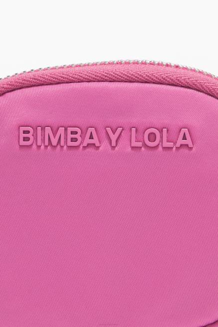 Bimba Y Lola Ovale Geldbörse aus Nylon Zubehör Rosa T04ZZ1062