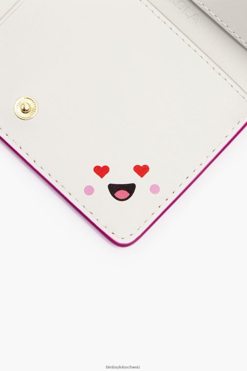 Bimba Y Lola Rechteckige Geldbörse aus Leder Fuchsie Zubehör T04ZZ999