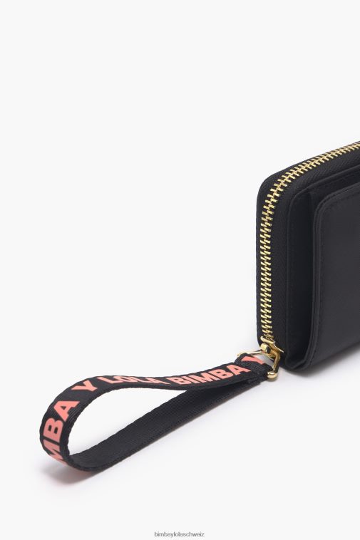 Bimba Y Lola Rechteckige Handtasche aus Nylon Schwarz Zubehör T04ZZ1022