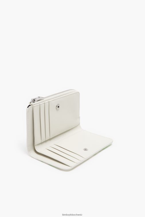 Bimba Y Lola Rechteckige Handtasche mit Krokodilmuster Weiss Zubehör T04ZZ1039