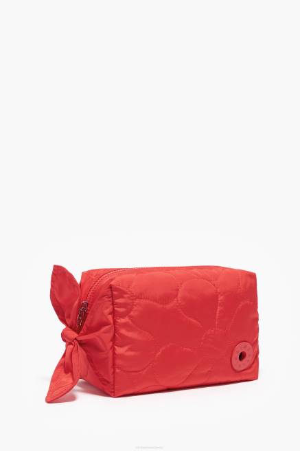 Bimba Y Lola Rechteckiges Make-up-Etui aus Nylon Zubehör Rot T04ZZ1108