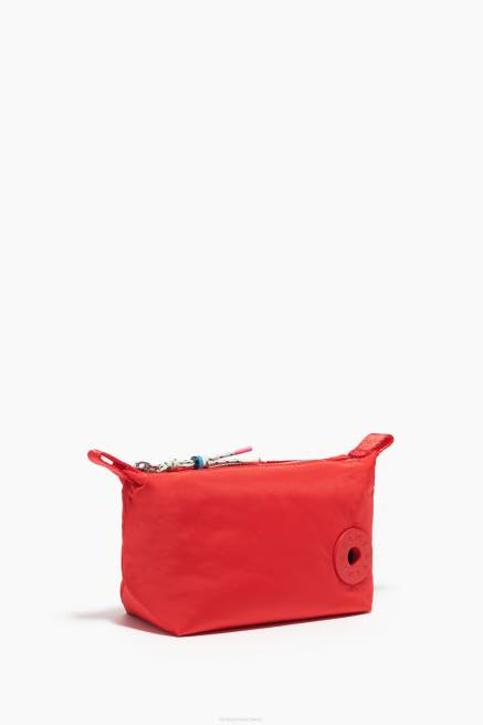 Bimba Y Lola Trapezförmiges Make-up-Etui aus Nylon Zubehör Rot T04ZZ1112
