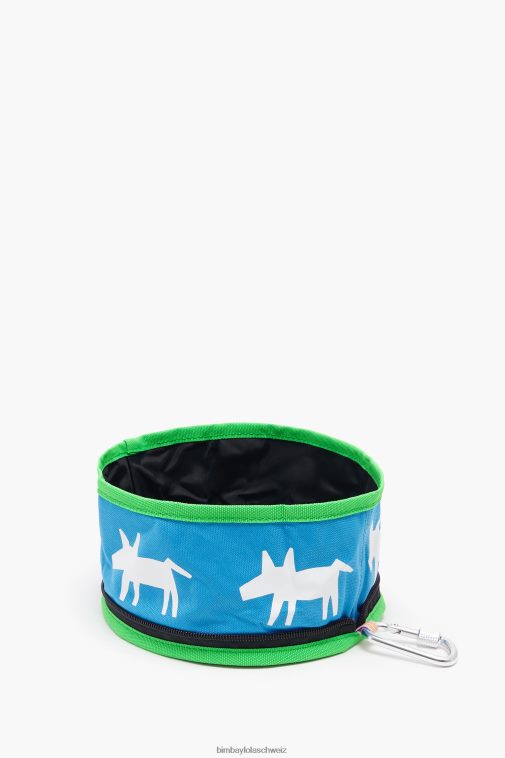 Bimba Y Lola Wassernapf für Haustiere mit Logo Blau Zubehör T04ZZ970