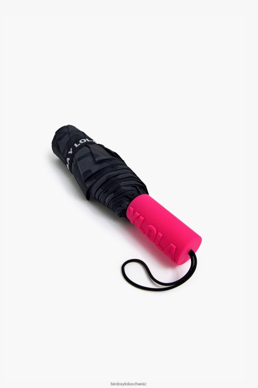 Bimba Y Lola Logo-Regenschirm Schwarz Zubehör T04ZZ962
