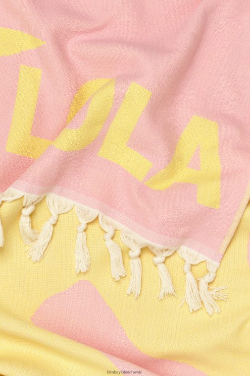 Bimba Y Lola Jacquard-Handtuch Rosa Zubehör T04ZZ890