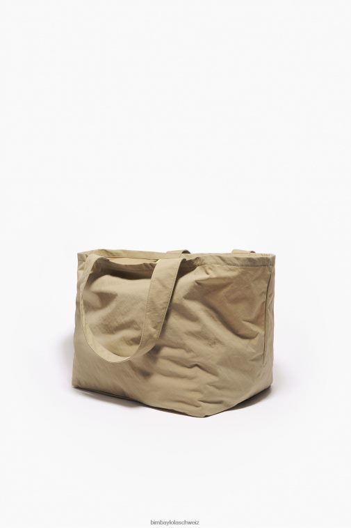 Bimba Y Lola Nylon-Shopper-Tasche Beige Zubehör T04ZZ122