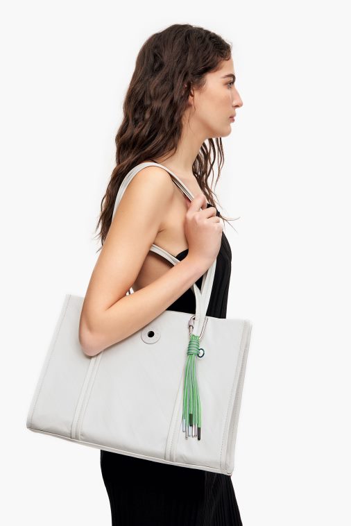Bimba Y Lola Nylon-Shopper-Tasche grau Zubehör T04ZZ135