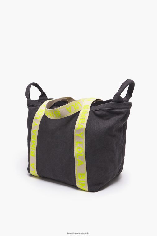 Bimba Y Lola Shopper-Tasche Anthrazit Zubehör T04ZZ116
