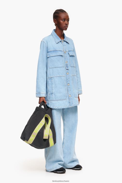 Bimba Y Lola Shopper-Tasche Anthrazit Zubehör T04ZZ116