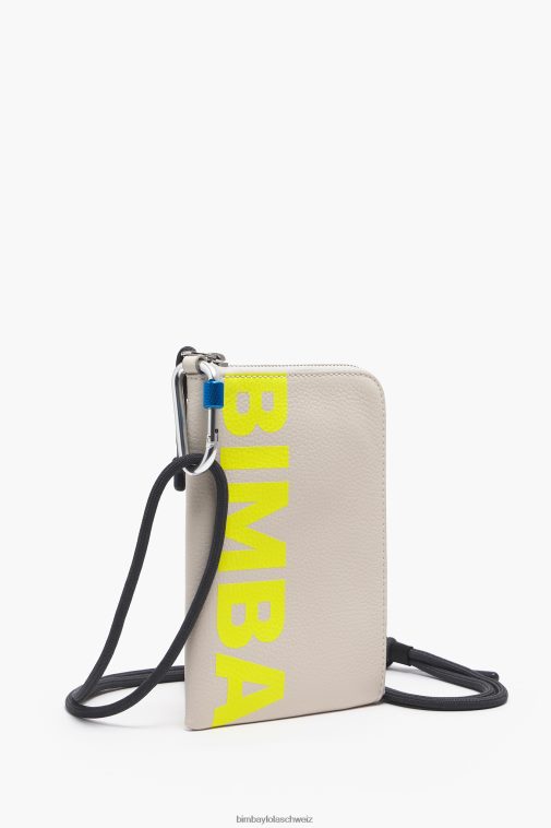 Bimba Y Lola Rechteckige Minitasche aus Leder nicht-gerade weiss Zubehör T04ZZ163