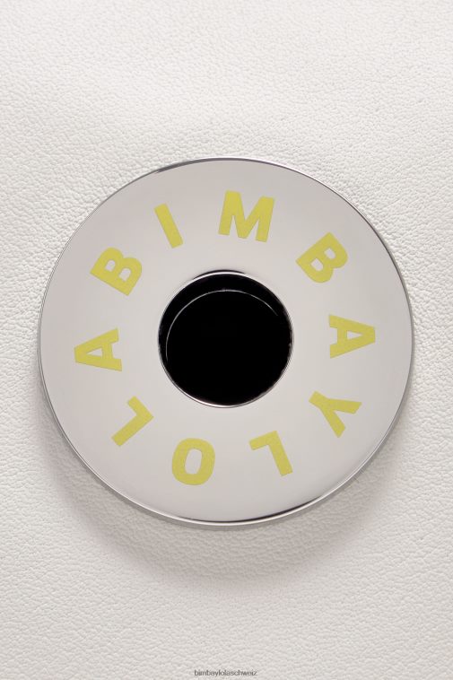 Bimba Y Lola Umhängetasche aus Leder Weiss Zubehör T04ZZ153