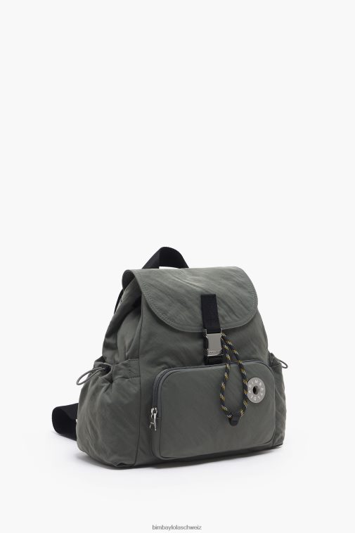 Bimba Y Lola rechteckiger Rucksack Grün Zubehör T04ZZ168