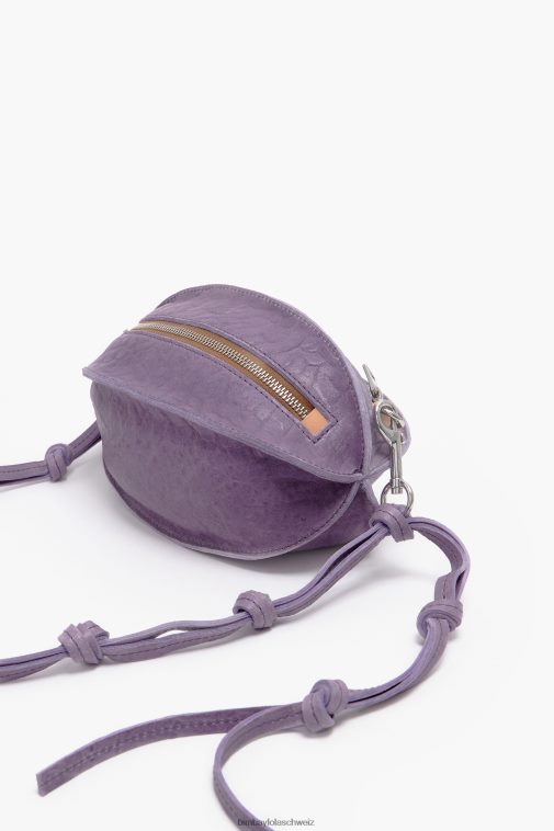Bimba Y Lola Pelota-Tasche aus Leder lila Zubehör T04ZZ137