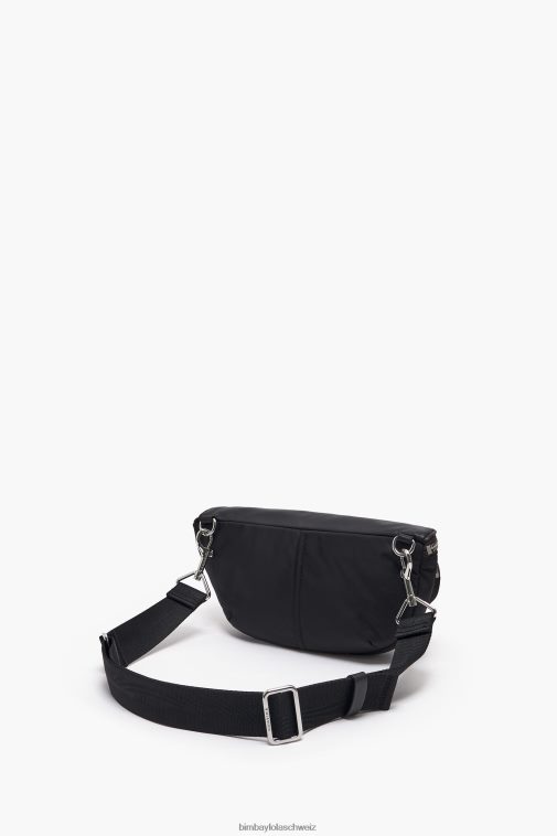 Bimba Y Lola Gürteltasche aus Leder Schwarz Zubehör T04ZZ20