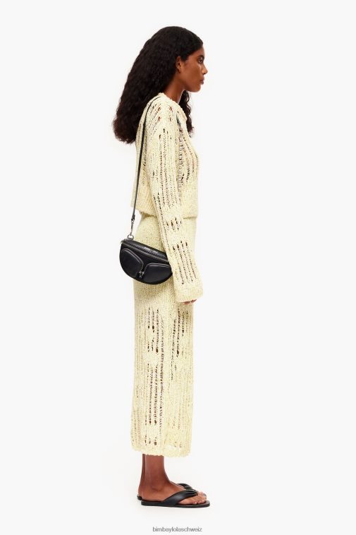 Bimba Y Lola Gürteltasche aus Leder Schwarz Zubehör T04ZZ24