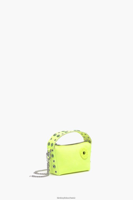 Bimba Y Lola Hobo-Tasche aus Leder Gelb Zubehör T04ZZ64