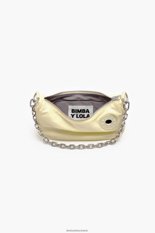 Bimba Y Lola Mondtasche aus Nylon Butter Zubehör T04ZZ98