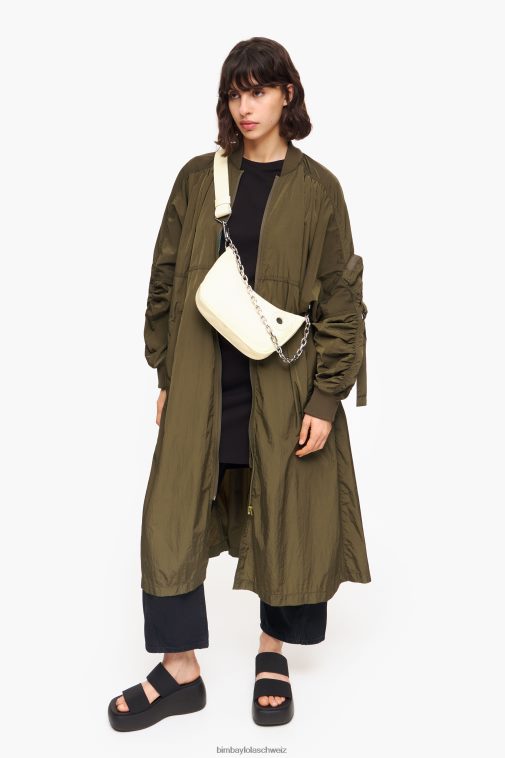 Bimba Y Lola Mondtasche aus Nylon Butter Zubehör T04ZZ98