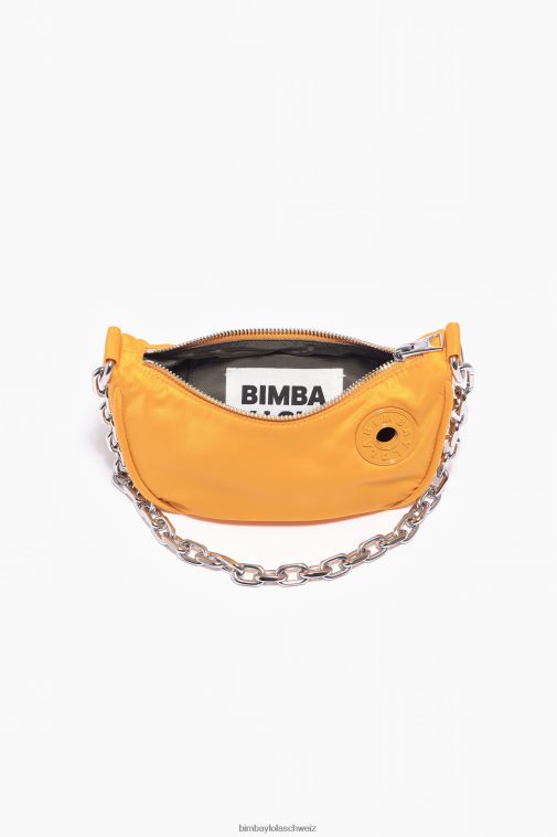 Bimba Y Lola Mondtasche aus Nylon Safran Zubehör T04ZZ104