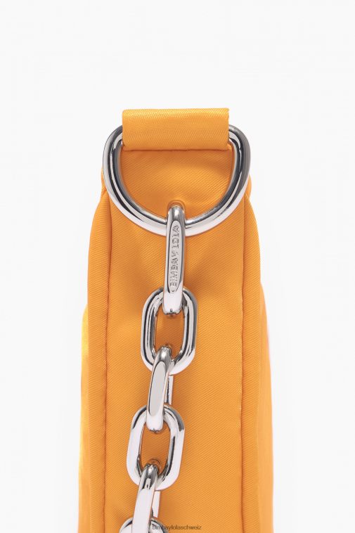 Bimba Y Lola Mondtasche aus Nylon Safran Zubehör T04ZZ104