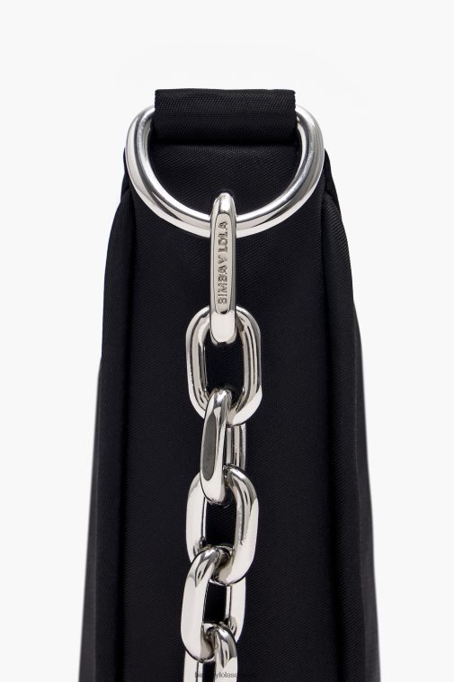 Bimba Y Lola Mondtasche aus Nylon Schwarz Zubehör T04ZZ102