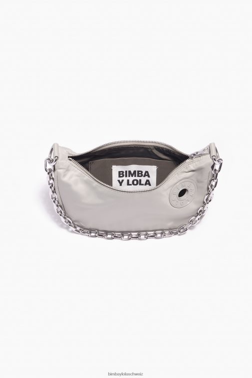 Bimba Y Lola Mondtasche aus Nylon Stein Zubehör T04ZZ101