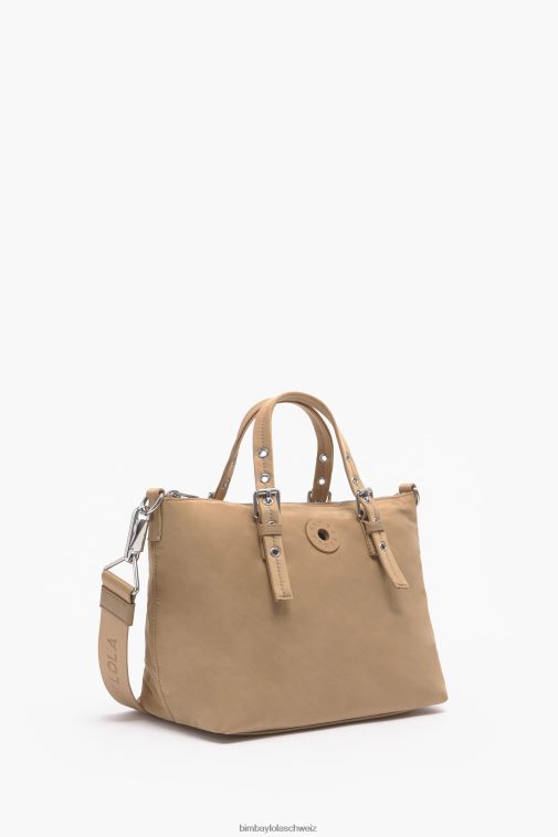 Bimba Y Lola Nylon-Einkaufstasche bräunen Zubehör T04ZZ81