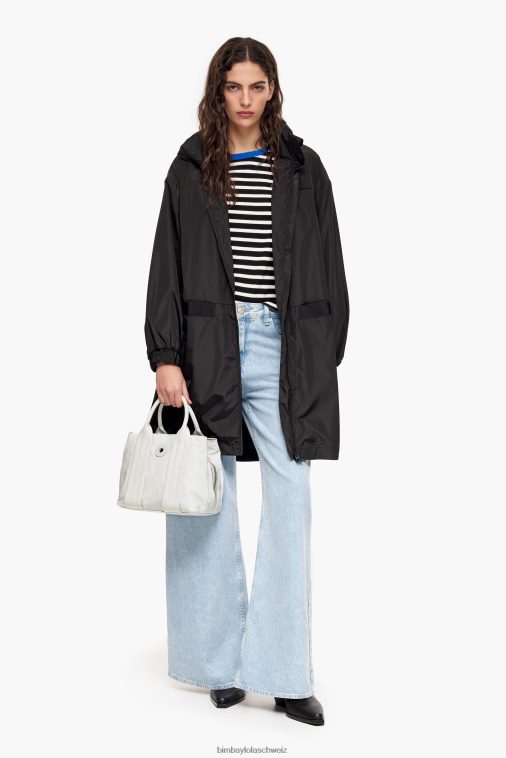 Bimba Y Lola Nylon-Einkaufstasche grau Zubehör T04ZZ71