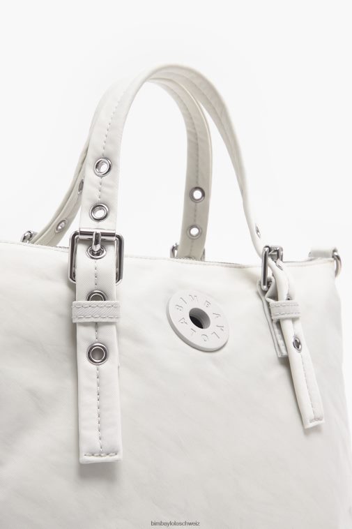 Bimba Y Lola Nylon-Einkaufstasche grau Zubehör T04ZZ82