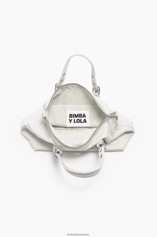 Bimba Y Lola Nylon-Einkaufstasche grau Zubehör T04ZZ82