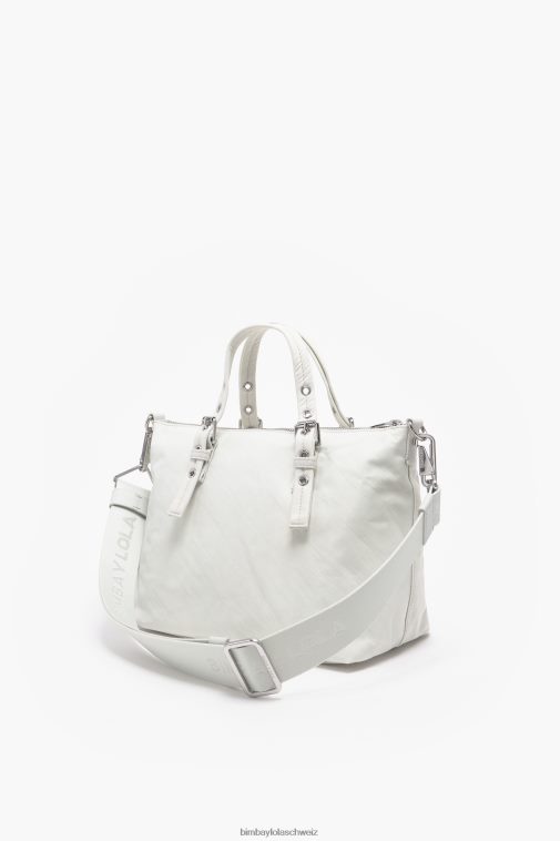 Bimba Y Lola Nylon-Einkaufstasche grau Zubehör T04ZZ82