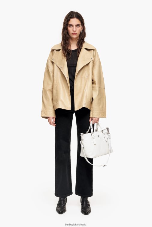 Bimba Y Lola Nylon-Einkaufstasche grau Zubehör T04ZZ82