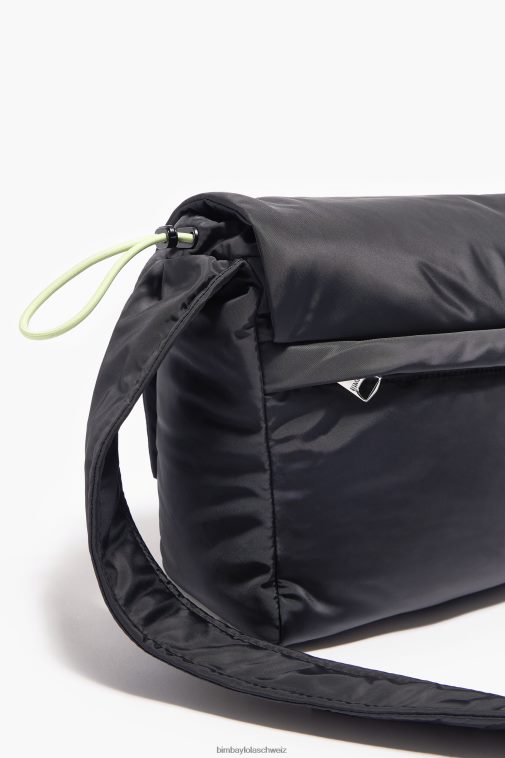 Bimba Y Lola Umhängetasche aus Nylon Anthrazit Zubehör T04ZZ94