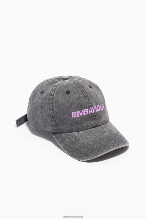 Bimba Y Lola Baumwollmütze Schwarz Zubehör T04ZZ857