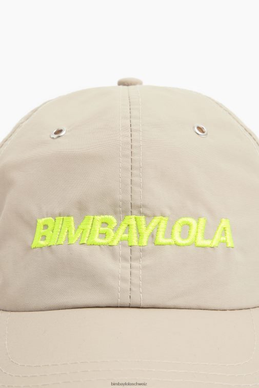 Bimba Y Lola Nylonkappe Beige Zubehör T04ZZ870