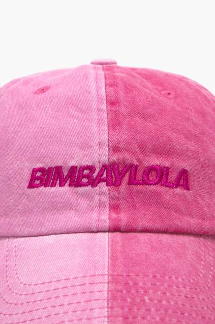 Bimba Y Lola zweifarbige Baumwollmütze Zubehör Rosa T04ZZ871